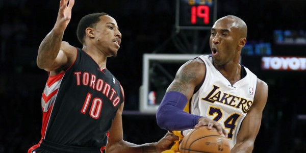 Raptos vs Lakers – Kobe Bryant Needs a Lot More Time