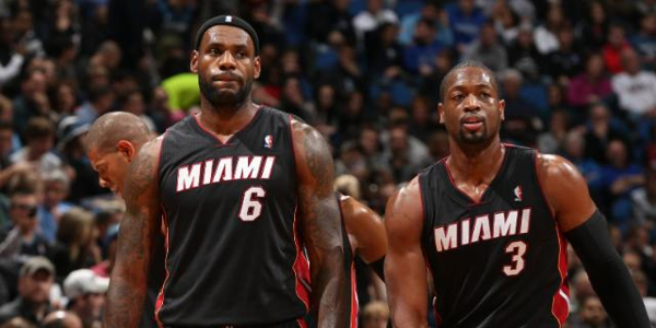 Miami Heat – LeBron James & Dwyane Wade Put on a Show