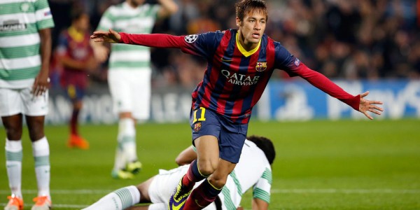 Neymar Gets Everyone to Shut Up (Barcelona vs Celtic)