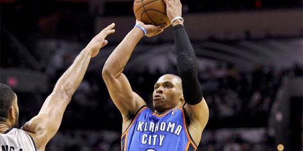 Thunder vs Spurs – Russell Westbrook too Much to Handle