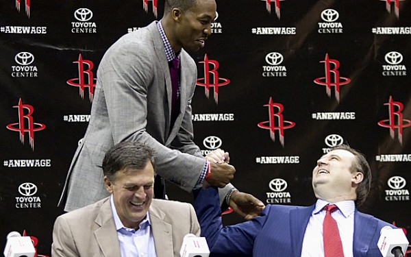 Kevin McHale, Daryl Morey, Dwight Howard