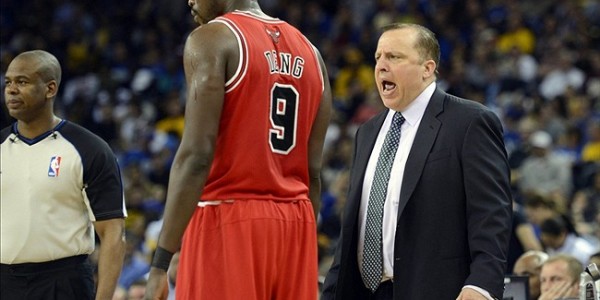 Chicago Bulls – Tom Thibodeau Unhappy About Luol Deng Trade