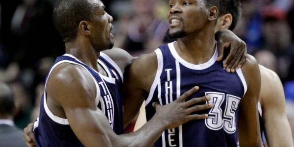 Oklahoma City Thunder – Kevin Durant Gets Some Help From Friends & Refs