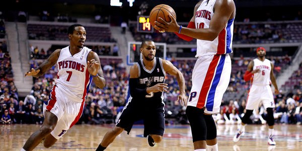 Spurs vs Pistons – Brandon Jennings Looks Like a Different Player