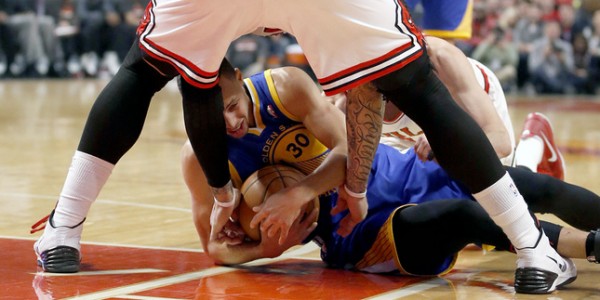 Chicago Bulls – Stephen Curry Didn’t Know What Hit Him