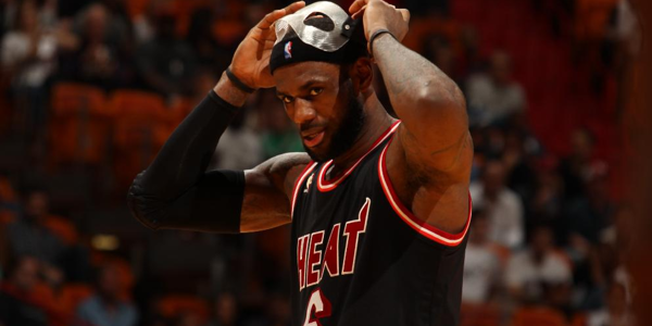 Miami Heat – LeBron James & The No Fun Mask