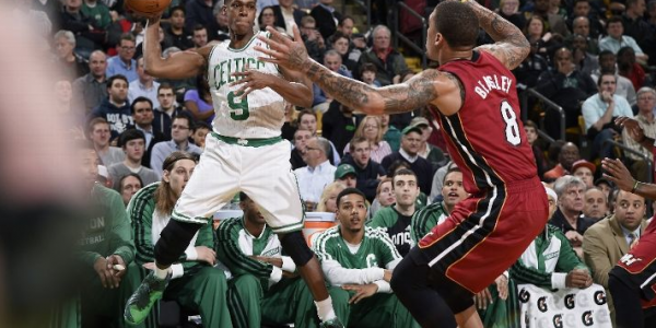 Celtics Over Heat – Rajon Rondo Enjoying the LeBron James Absence