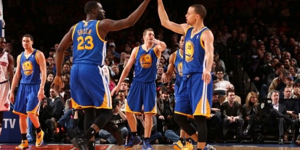 Golden State Warriors – Stephen Curry Loves it in the MSG