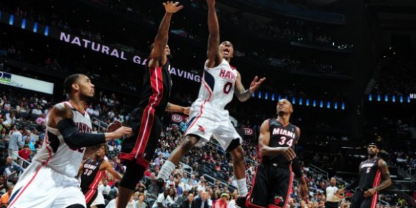 NBA Playoffs – Atlanta Hawks Celebrating, Miami Heat Complicating