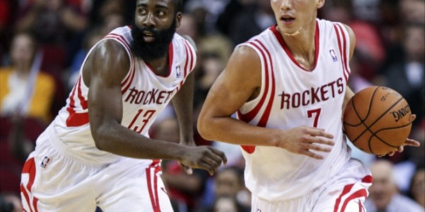 Houston Rockets – James Harden Gets Plenty of Jeremy Lin Help