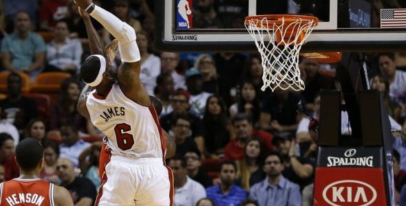 Miami Heat – LeBron James Appreciates an Easy Game