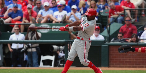 Phillies Over Rangers – Good Pitching is Optional on Opening Day