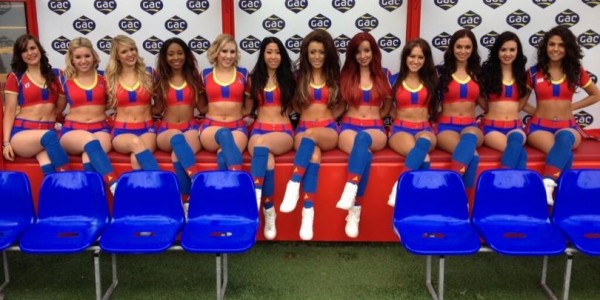 Crystal Palace Cheerleaders The Crystals With Their Version of ‘I Love It’
