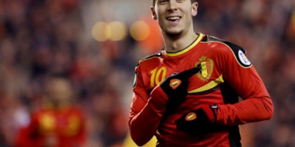 Eden Hazard Breaks a Camera in Belgium Training