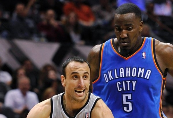 Kendrick Perkins, Manu Ginobili