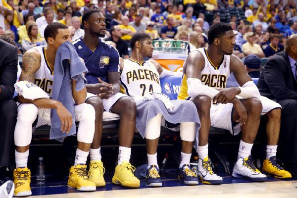 Pacers bench