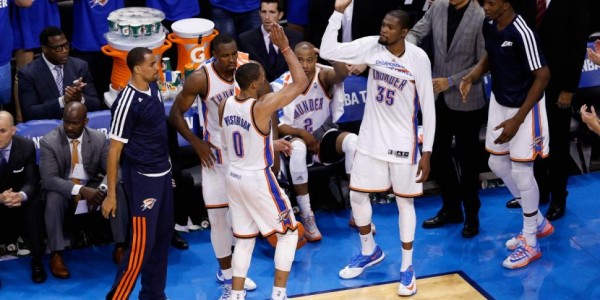 NBA Playoffs – Oklahoma City Thunder Depend More on Russell Westbrook Than on Kevin Durant