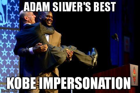 Adam Silver's Kobe Impersonation