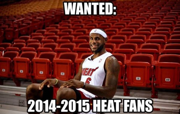 Heat fans wanted