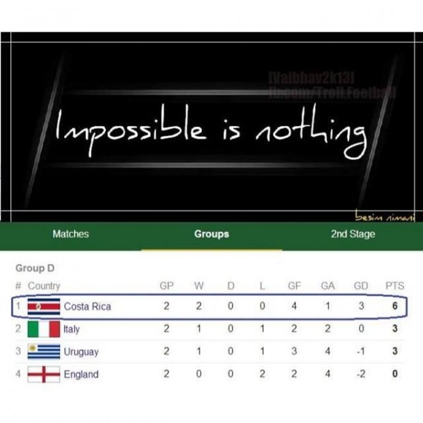 Impossible is nothing
