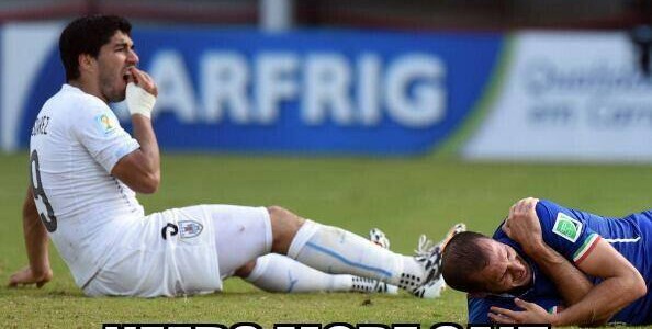 37 Best Memes of Luis Suarez & Uruguay Biting & Beating Italy in the World Cup