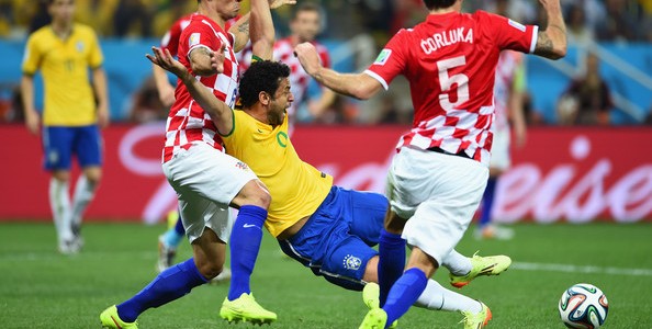 On Brazil, Diving and one Awful Referee