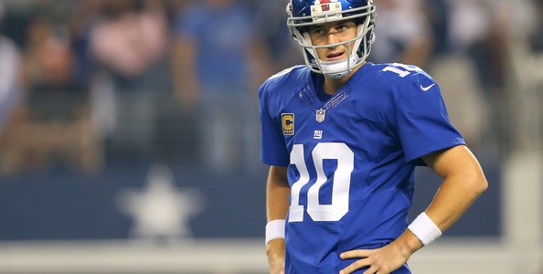 New York Giants – Eli Manning Isn’t an Accurate Quarterback