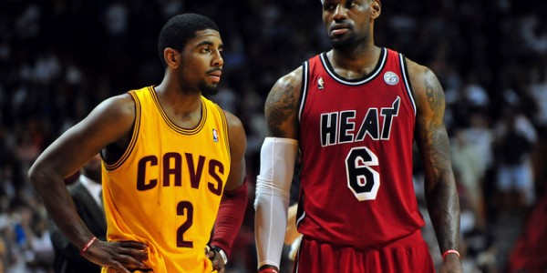 Cleveland Cavaliers – LeBron James Makes Kyrie Irving Very Happy