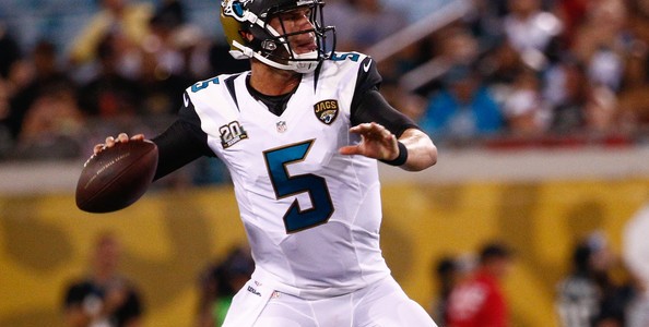 NFL Rumors – Jacksonville Jaguars Might Stat Blake Bortles