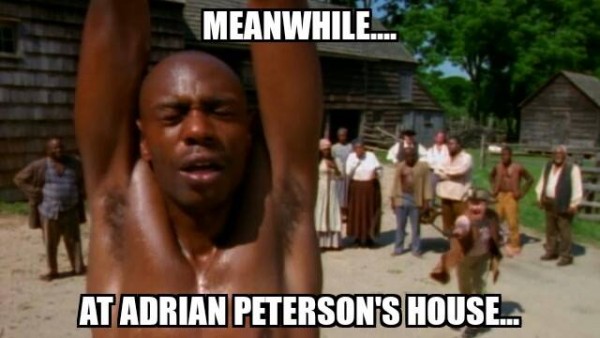 At Peterson's house
