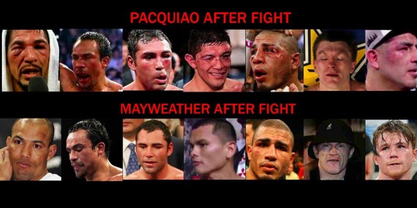 23 Best Memes of Floyd Mayweather & Manny Pacquiao Hating Each Other