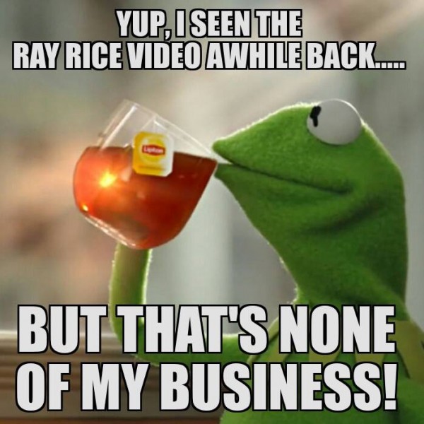 None of my business meme