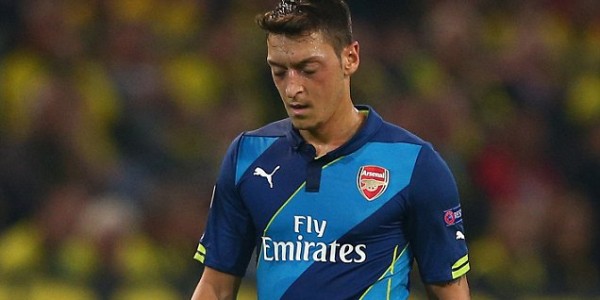 Arsenal FC – Mesut Ozil Keeps Reaches New Lows