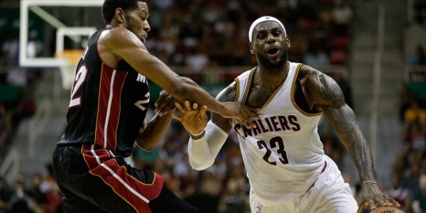 Cleveland Cavaliers – LeBron James in Clash of Big Threes