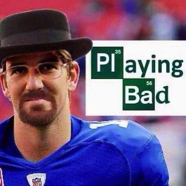 26 Best Memes of Eli Manning & New York Giants Crushed by 