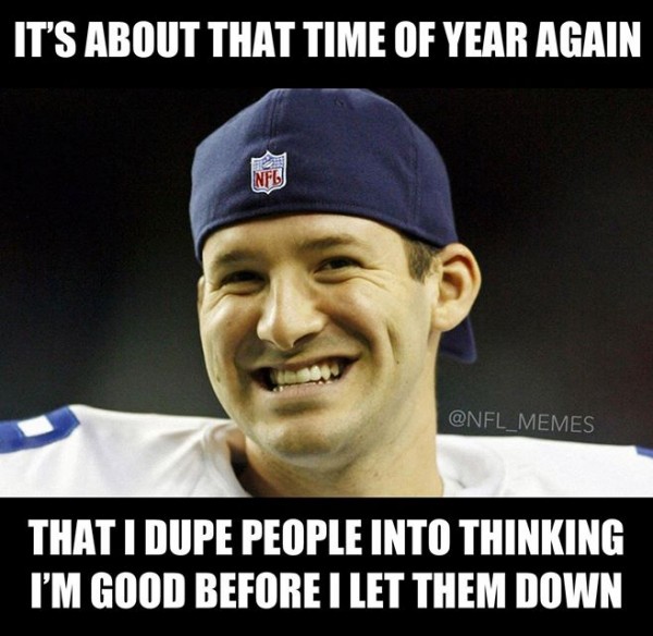 27 Best Memes of Tony Romo & the Dallas Cowboys Winning Again