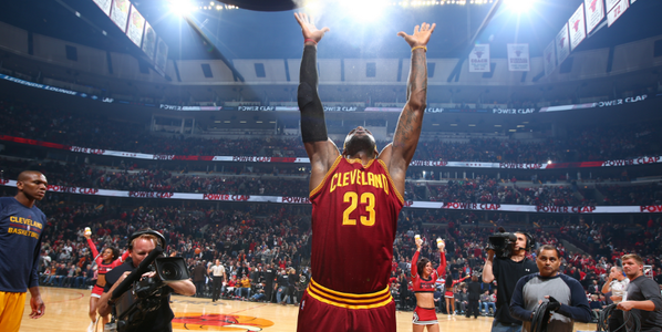 Cleveland Cavaliers – LeBron James Sees Derrick Rose and Explodes