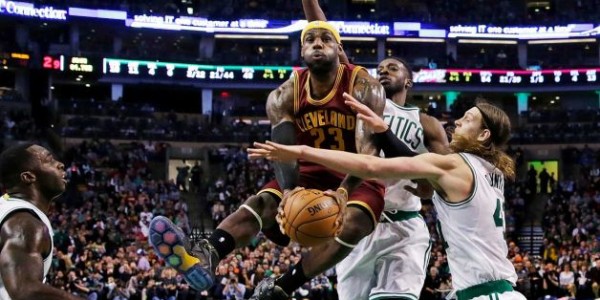 Cleveland Cavaliers – LeBron James Loves Beating Rajon Rondo & the Boston Celtics