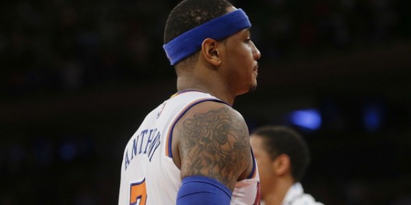 New York Knicks – Carmelo Anthony is Playing on the Worst Team in the East