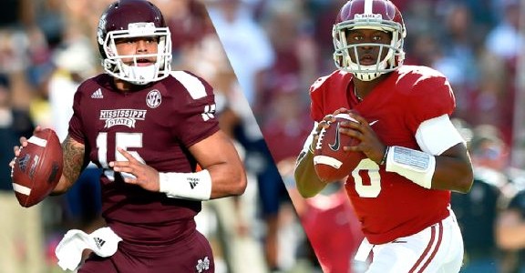 College Football – Mississippi State vs Alabama Predictions