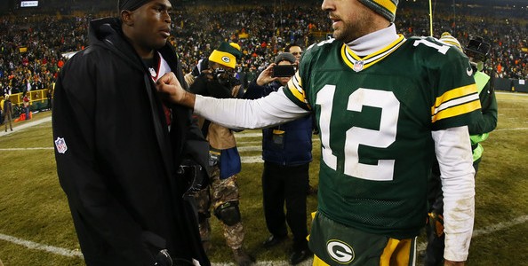 Green Bay Pakcers – Aaron Rodgers Great as Usual; Julio Jones Almost Steals the Show