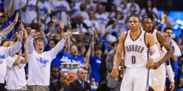 Oklahoma City Thunder – Russell Westbrook Hotter Than Anyone in the League