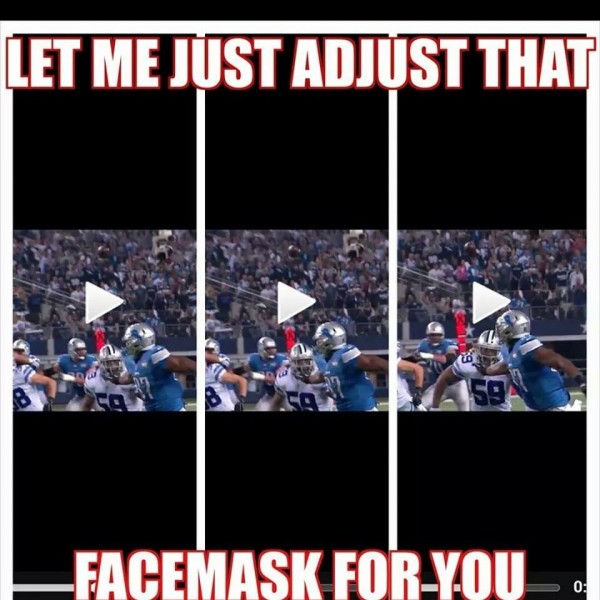 Adjusting the facemask