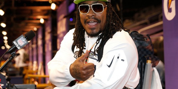 Super Bowl XLIX – Marshawn Lynch Stars in Media Day Without Saying Anything