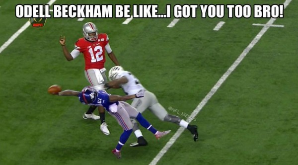 Odell Beckham for the rescue