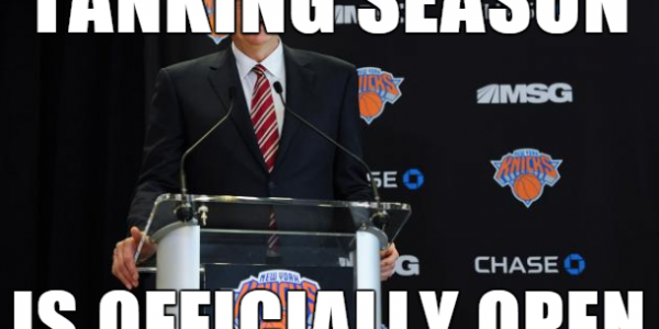 New York Knicks – Finally Making Their Tanking Official