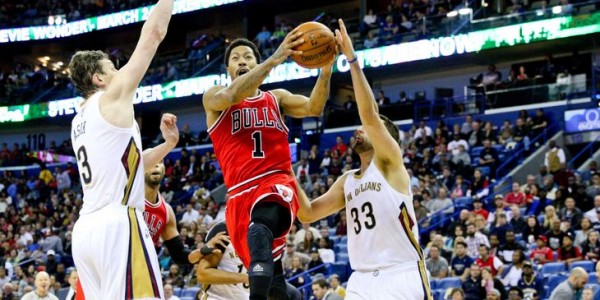 Chicago Bulls – Derrick Rose & Pau Gasol Dominate Thanks to Anthony Davis Injury