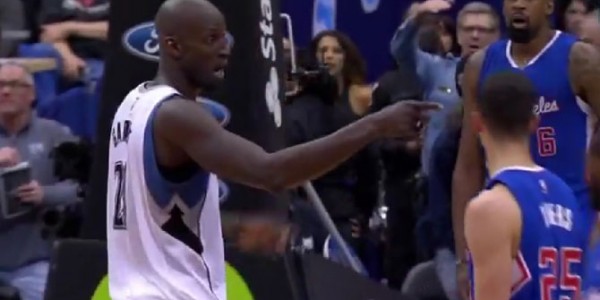 Kevin Garnett Acts Like a Bully, Austin Rivers Feels Confident Because of his Dad