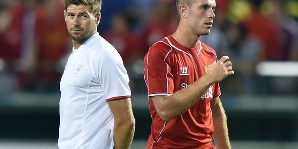 Liverpool FC – Jordan Henderson Should Stay Away From Steven Gerrard Comparisons