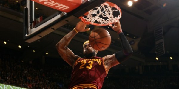 Cleveland Cavaliers – LeBron James Doesn’t Let Dirty Fouls Stop Him